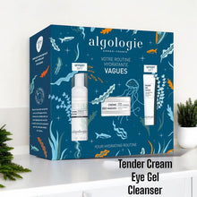 Load image into Gallery viewer, Vagues Special - Hydra Tender cream, Oxygenating Cleansing foam and Refreshing Eye Gel. Save $48!
