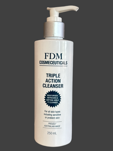 TRIPLE ACTION CLEANSER All skin types particularly dry