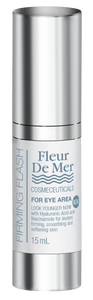 FIRMING FLASH “EYES” For Eye Area New formula .. to provide for the first time … an instant skin treatment for that very special occasion